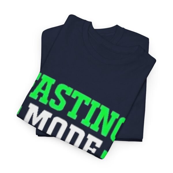 Fasting Mode On Unisex Heavy Cotton Tee | Funny Fitness Shirt - Image 17