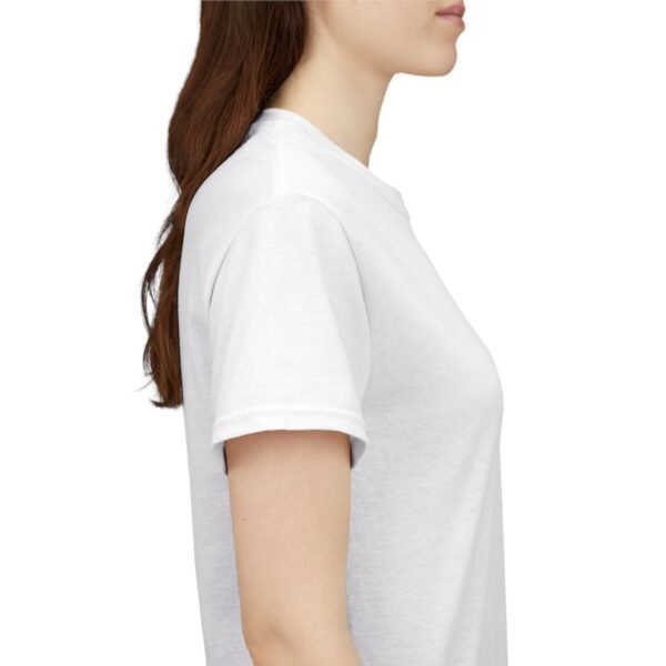 White Unisex Cotton Tee - Image 12