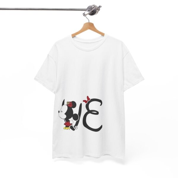 Whimsical Mickey Mouse Unisex Heavy Cotton Tee - Image 4