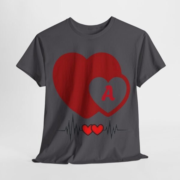 Heartbeat Love Unisex Tee - Perfect for Valentine's Day & Romantic Gifts - Image 23