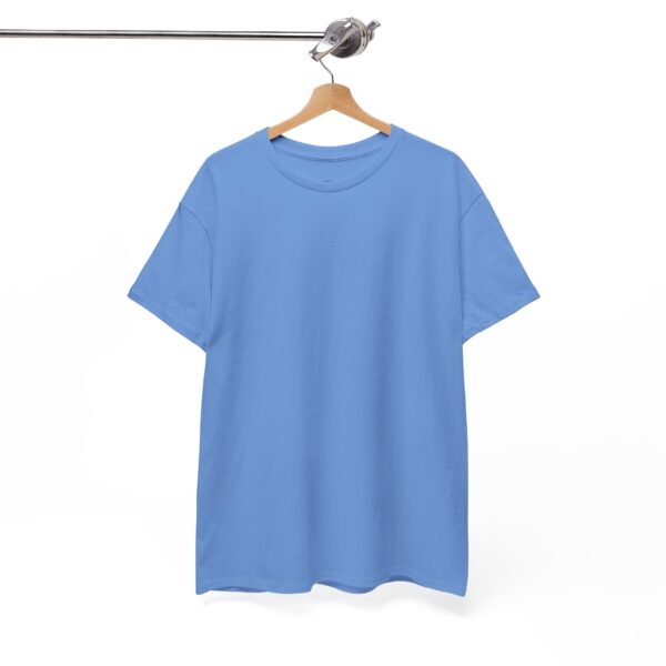 Casual Unisex Heavy Cotton Tee - Comfortable Everyday Wear - Image 24