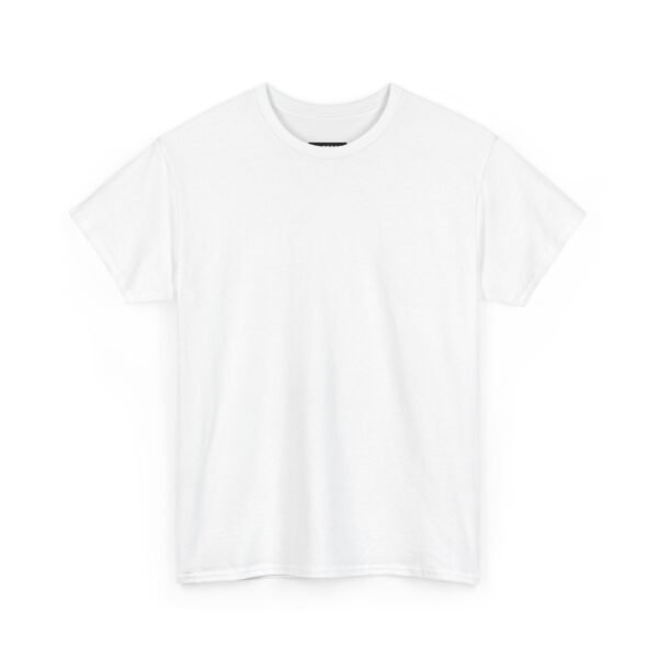 White Unisex Cotton Tee - Image 2