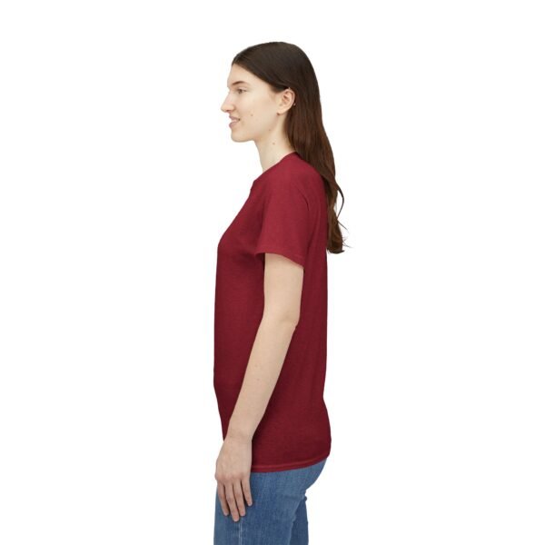 cherry red Unisex Heavy Cotton Tee - Comfortable Everyday Style for All Occasions - Image 9
