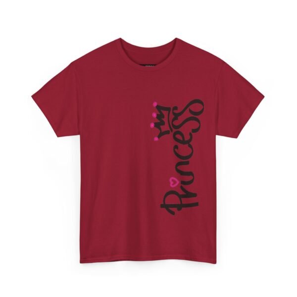 Princess Graphic Unisex Heavy Cotton Tee – Perfect Gift for Young Royals - Image 11