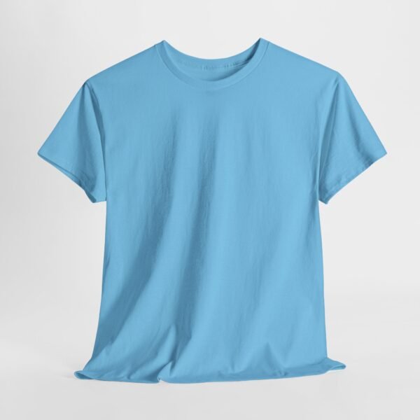 Casual Unisex Heavy Cotton Tee - Comfortable Everyday Wear