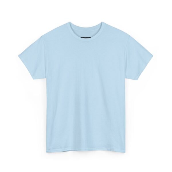 Casual Unisex Heavy Cotton Tee - Comfortable Everyday Wear - Image 13
